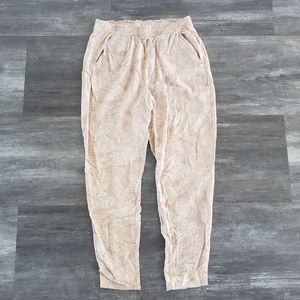 Nude Cream Tropical H&M Skinny Pant